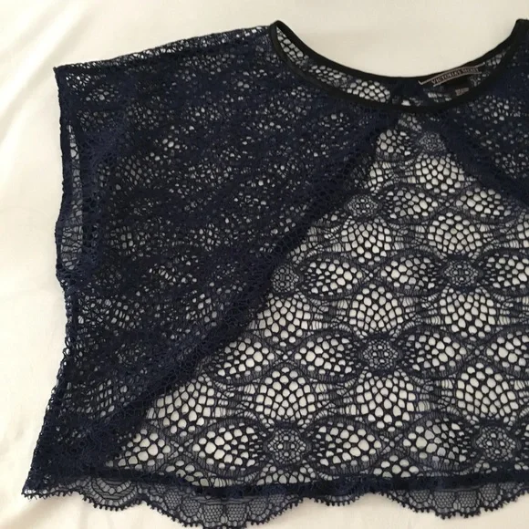 Navy blueVictoria’s Secret crochet lace be… - Picture 8 of 13